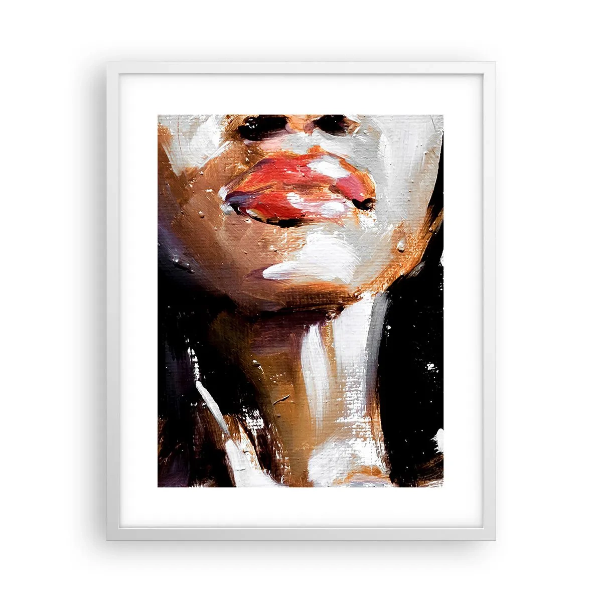 Poster in een witte lijst - Trots zonder vooroordelen - 40x50 cm