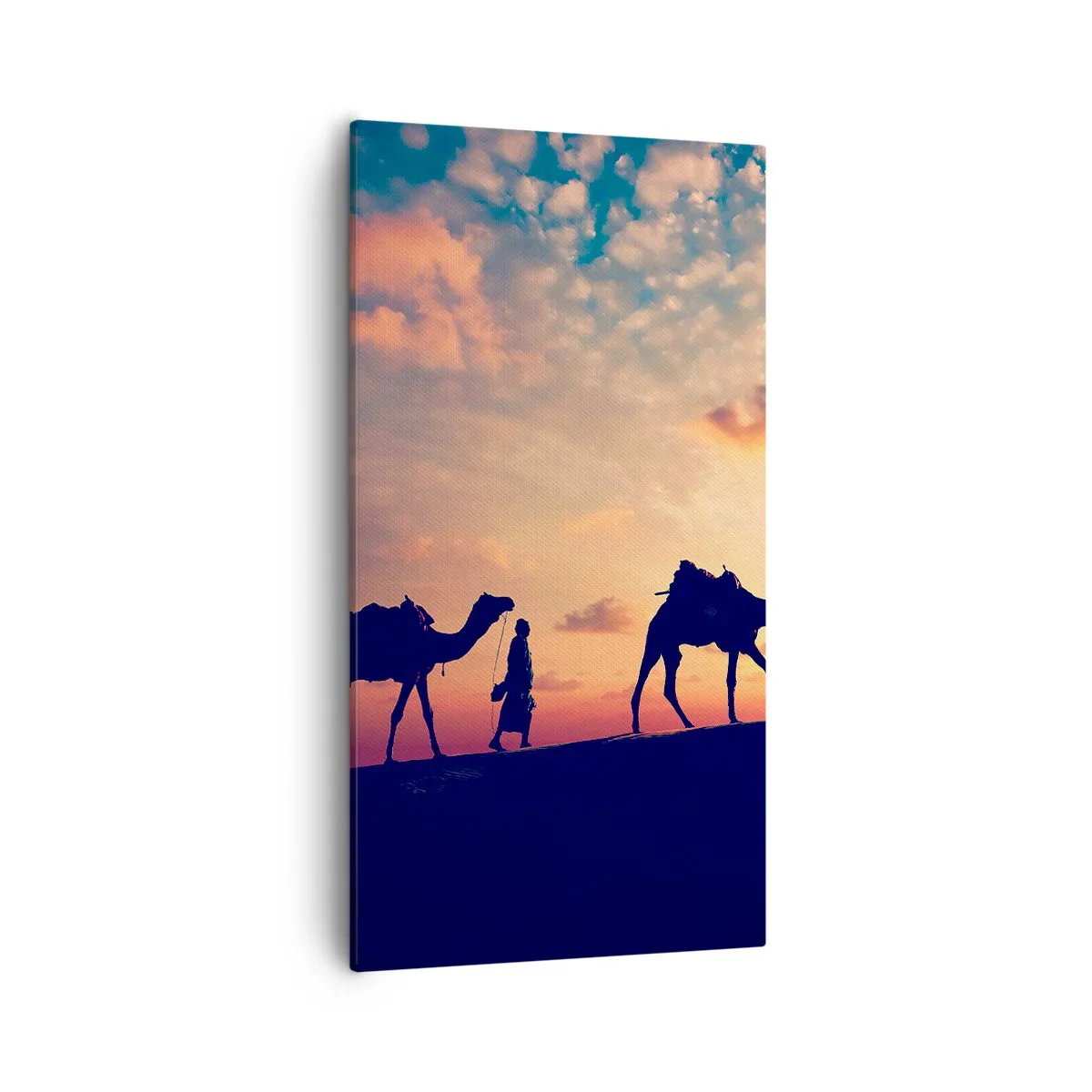 Schilderen op canvas - De mysterieuze geest van het Oosten - 55x100 cm