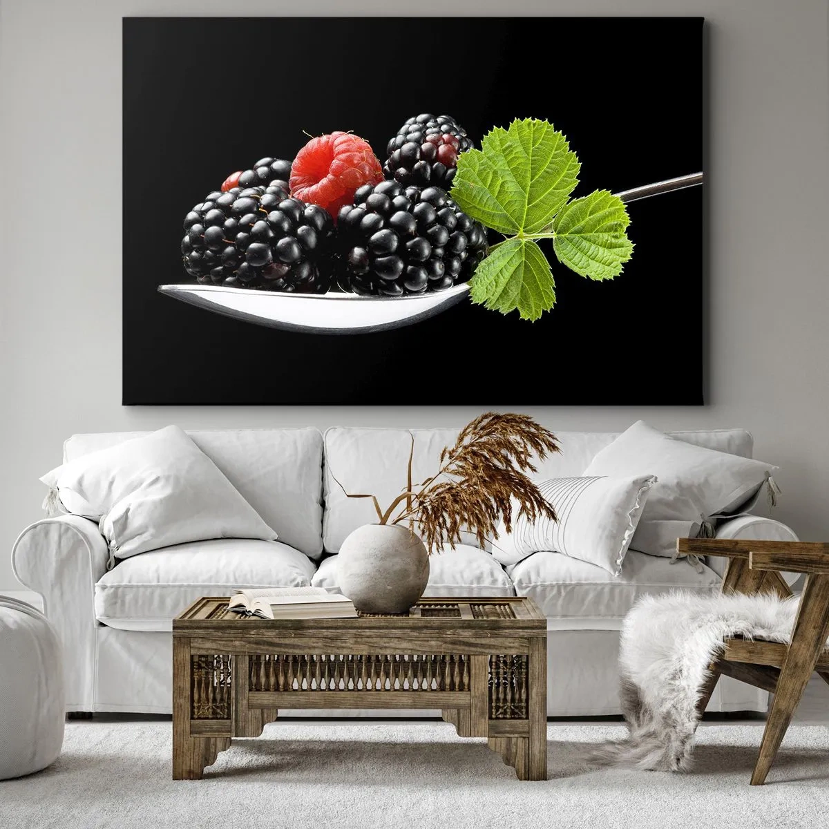 Schilderen op canvas - De smaak van versheid - 120x80 cm