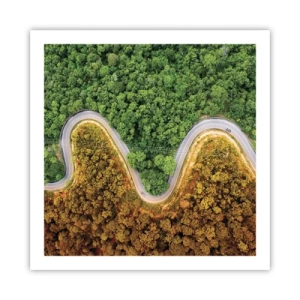 Poster - Grenzen en doorbraken - 60x60 cm