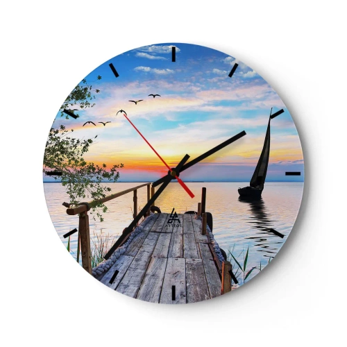 Wandklok - Klok - Goedeavond - 40x40 cm