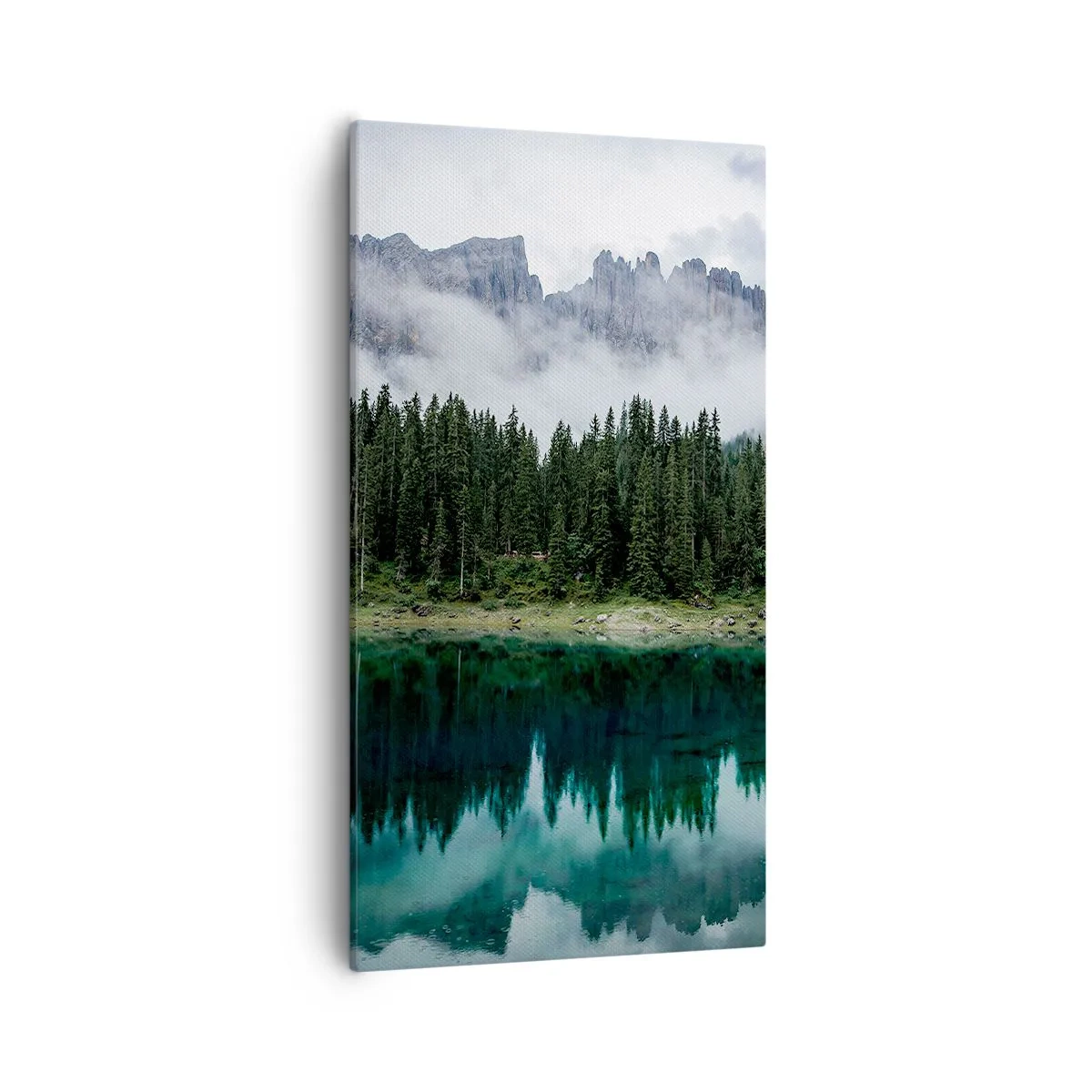 Schilderen op canvas - Stil, stil, laten we het drinkwater niet wakker maken... - 55x100 cm