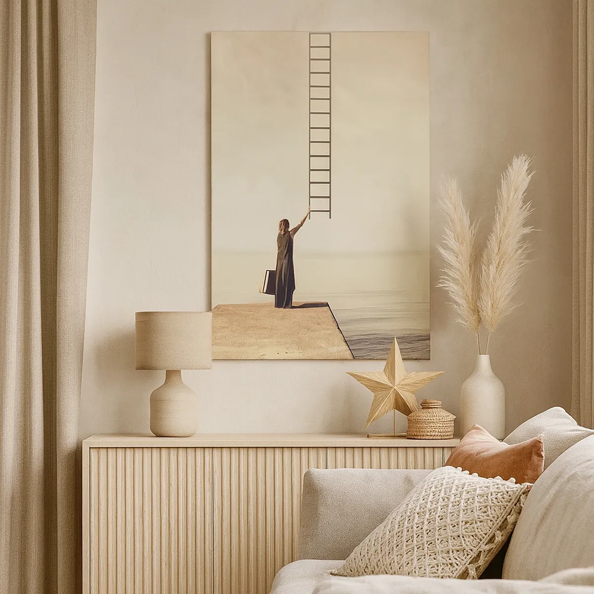 Schilderen op canvas - Een magische reis - 50x70 cm