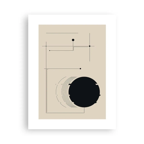 Poster - Een flexibele en dynamische compositie - 30x40 cm