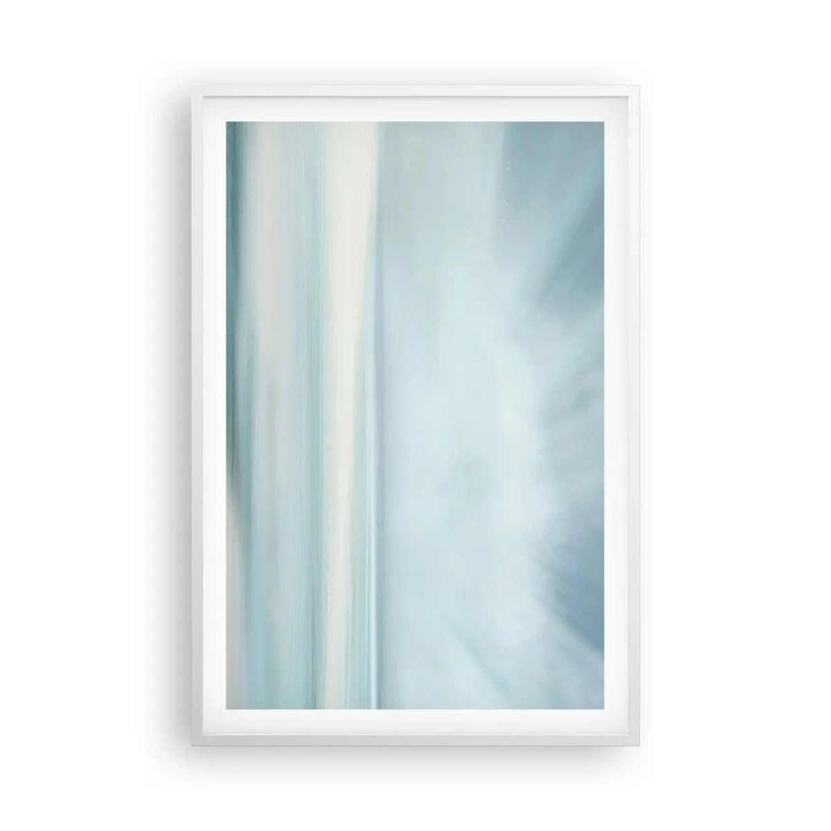 Poster in een witte lijst - Vrede tot aan de horizon - 61x91 cm