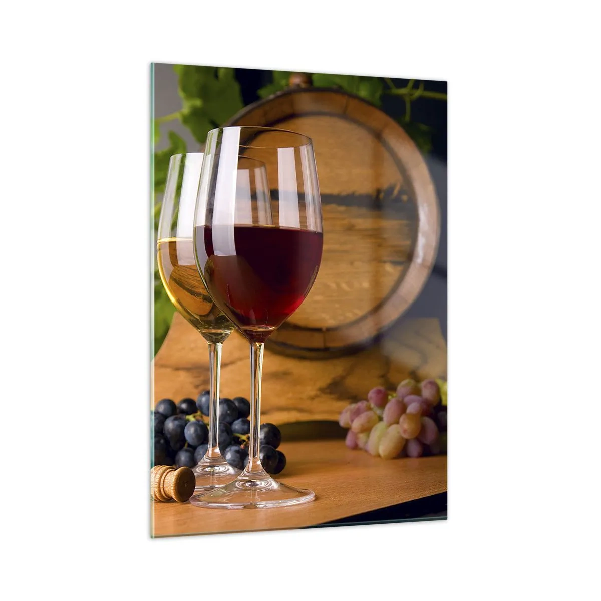 Schilderen op glas - Net als de oude meesters - 50x70 cm
