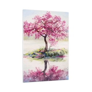 Schilderen op glas - Lentefeest - 50x70 cm