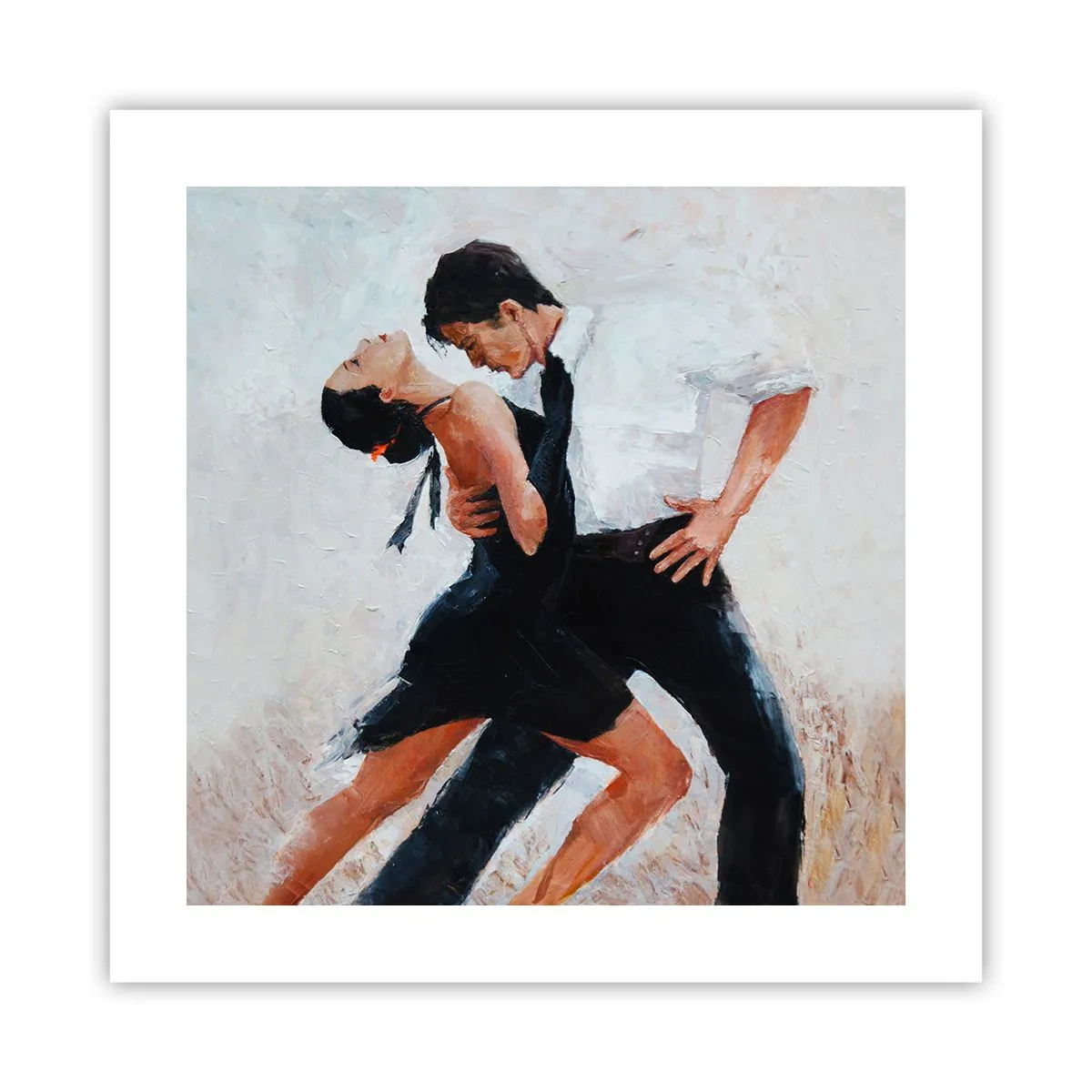 Poster - Tango van mijn dromen - 40x40 cm