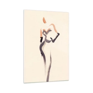 Schilderen op glas - Uit de gouden jaren van Hollywood - 70x100 cm