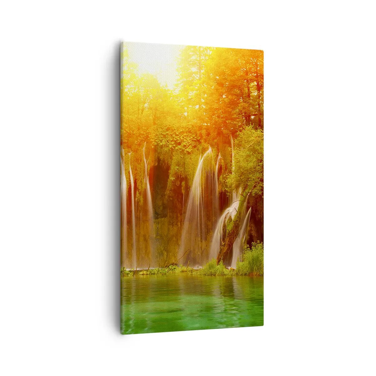 Schilderen op canvas - In de zon en in de schaduw - 55x100 cm