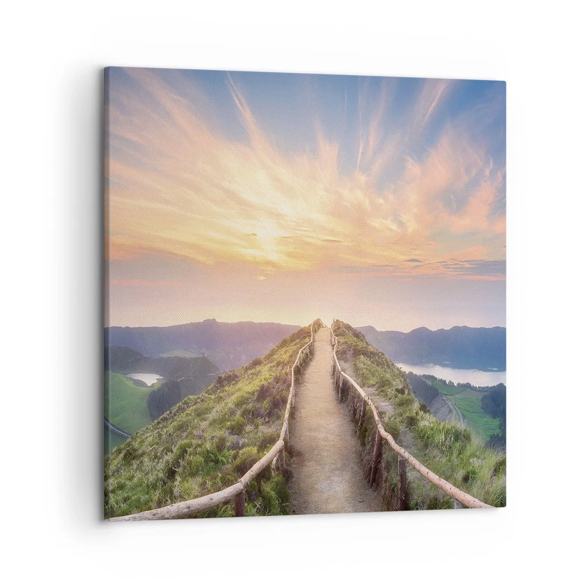 Schilderen op canvas - Dicht bij de hemel - 50x50 cm