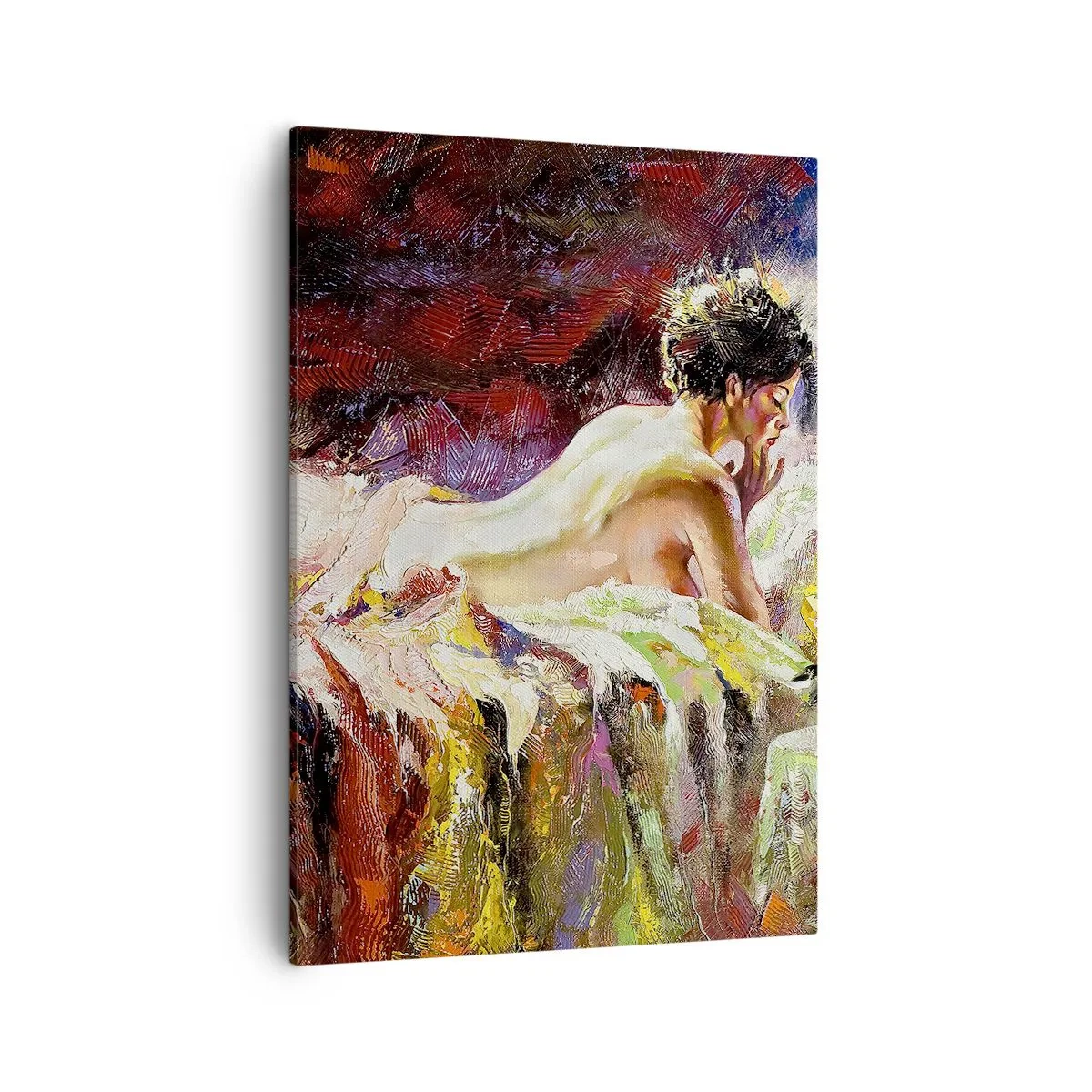Schilderen op canvas - Venus in gedachten - 50x70 cm