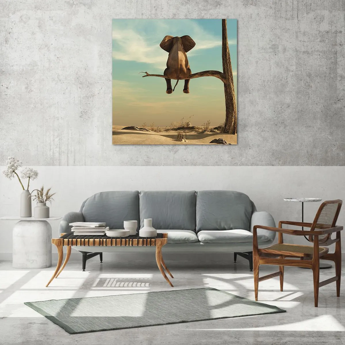 Schilderen op glas - Een nieuw gezichtspunt - 50x50 cm