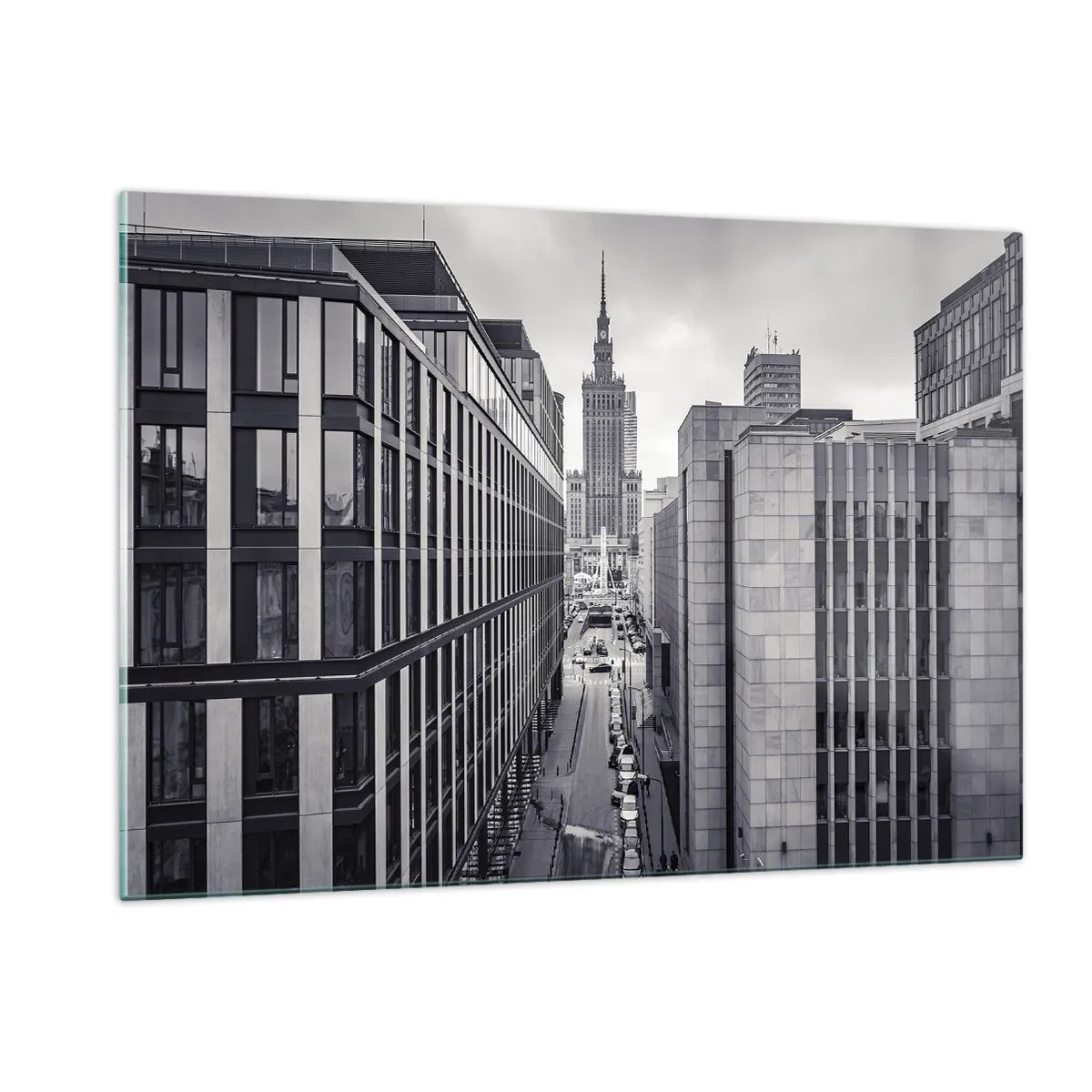 Schilderen op glas - Warschau vallei - 120x80 cm