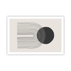 Poster - Bibberen en vertrouwen - 91x61 cm