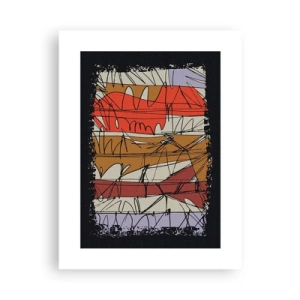 Poster - Spontane compositie - 30x40 cm