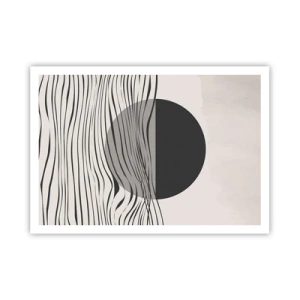 Poster - Halve compositie - 100x70 cm