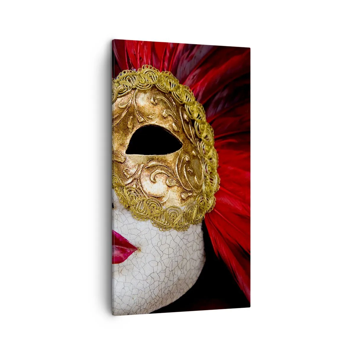 Schilderen op canvas - De belofte van een carnavalsavontuur - 45x80 cm