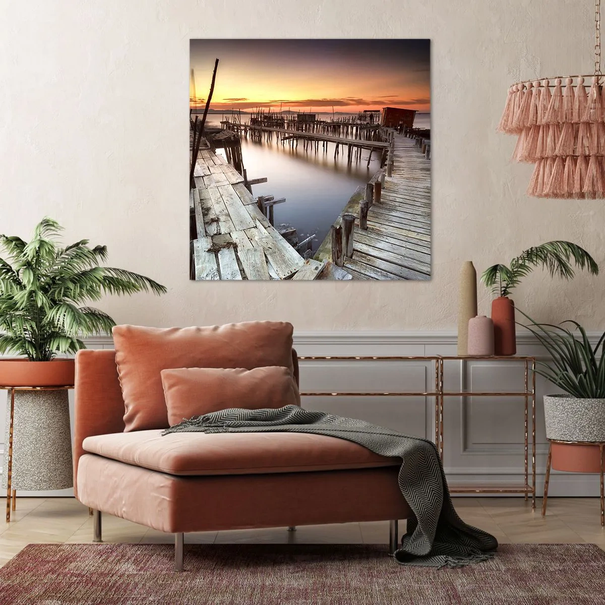 Schilderen op canvas - Authentiek, geen toeristendummy? - 70x70 cm