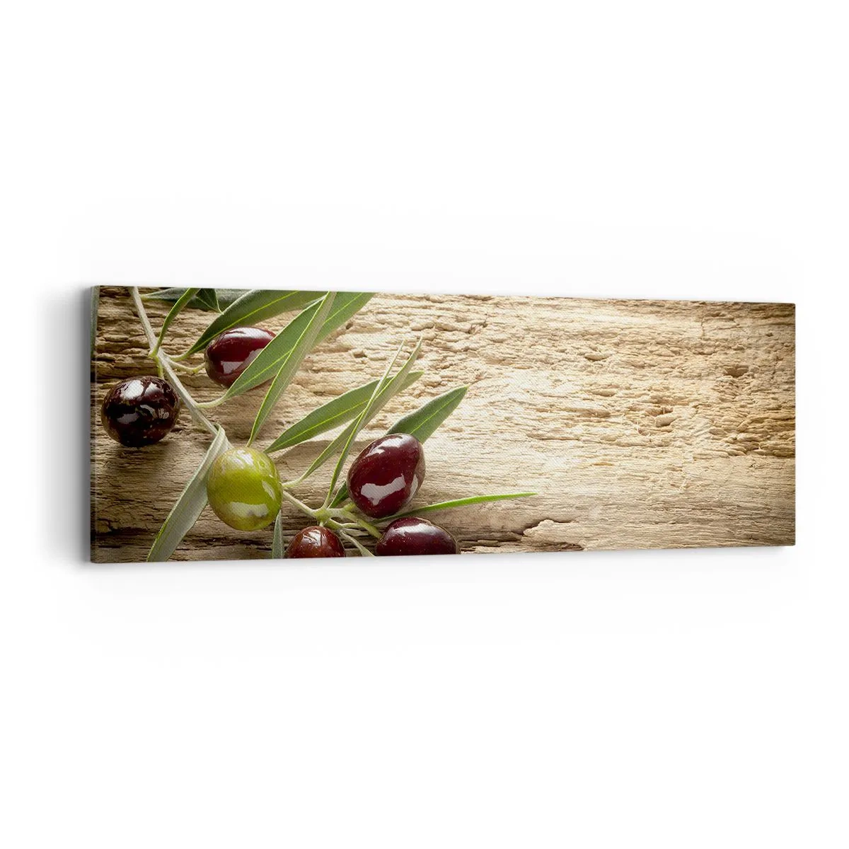 Schilderen op canvas - Rechtstreeks uit de natuur - 90x30 cm