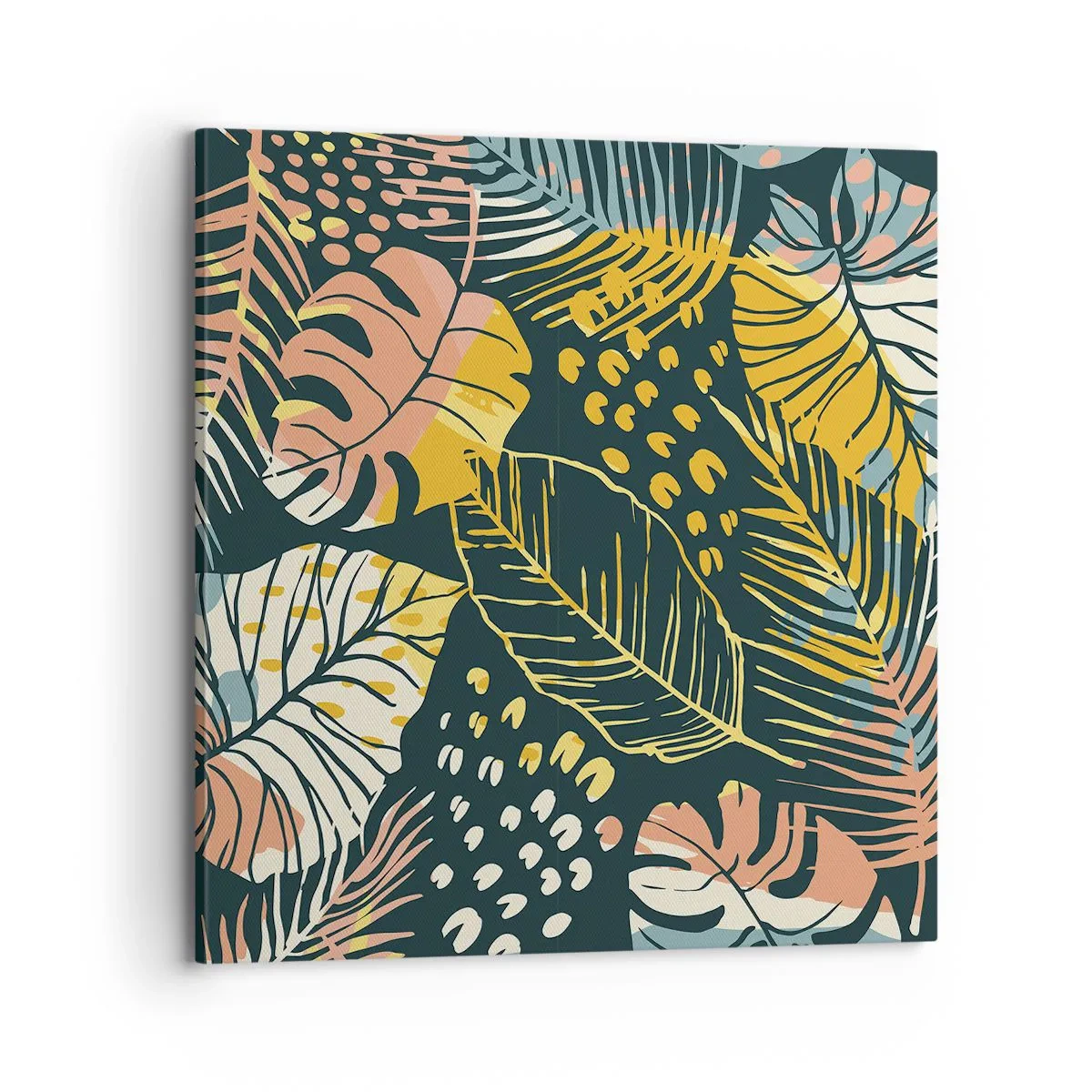 Schilderen op canvas - Lommerrijke fantasie - 70x70 cm