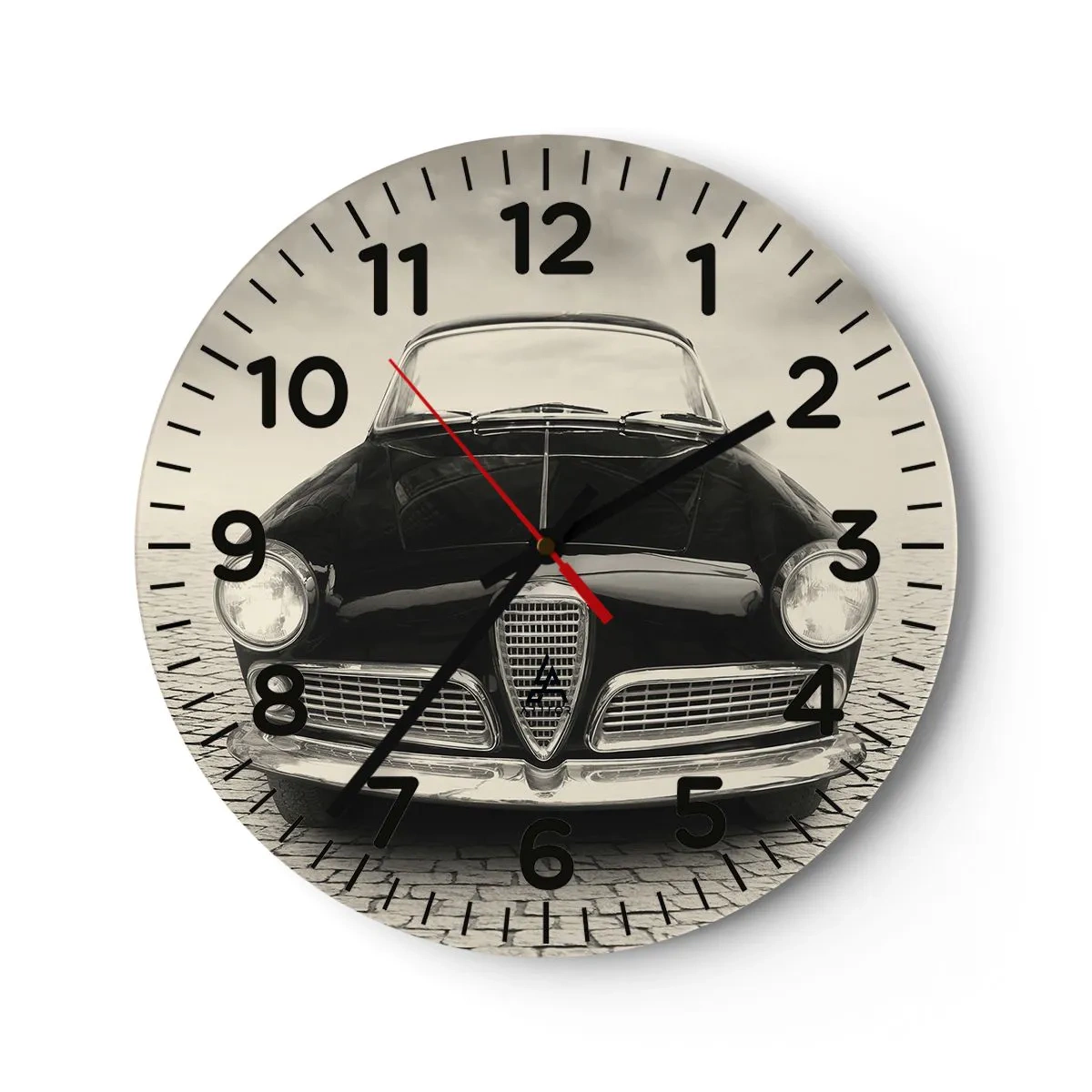 Wandklok - Klok - Je moet gewoon van me houden - 40x40 cm