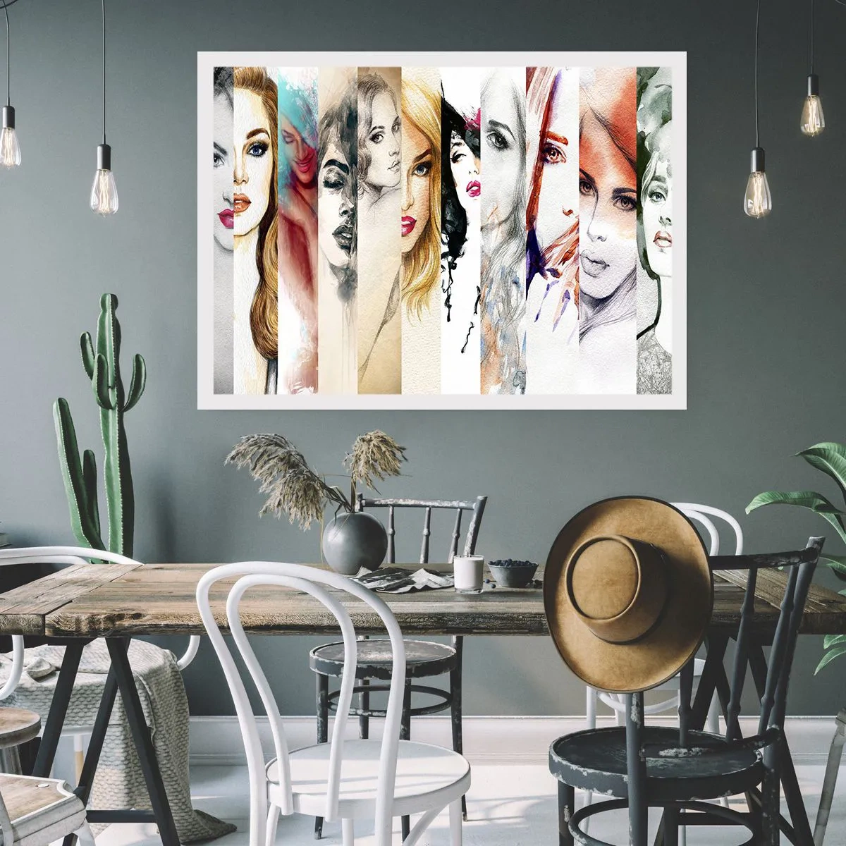 Poster - En jij bent het altijd - 91x61 cm