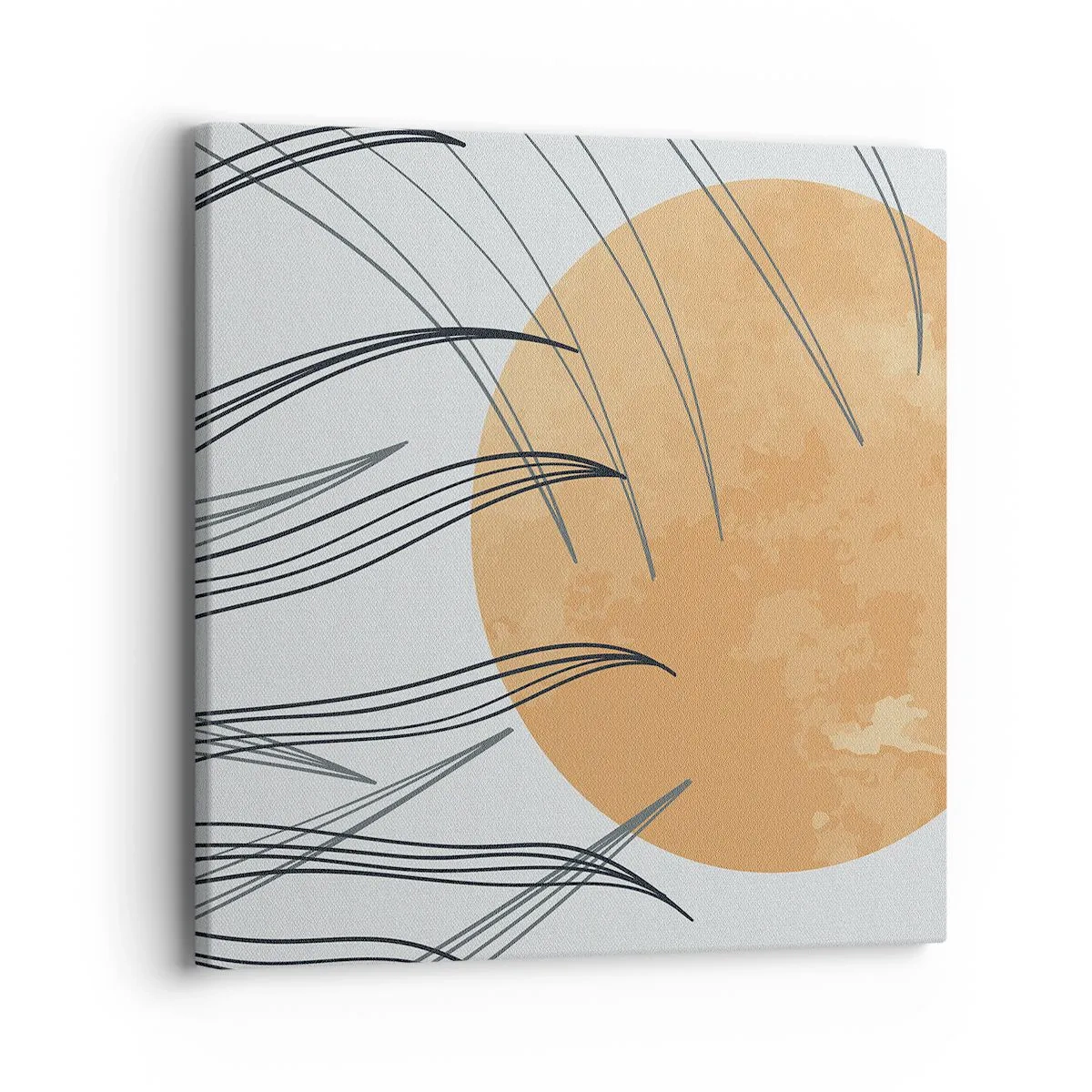 Schilderen op canvas - Altijd naar de zon - 40x40 cm