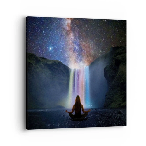 Schilderen op canvas - Absolute harmonie - 40x40 cm