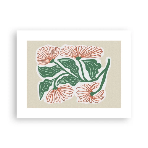 Poster - Folk en modern - 40x30 cm