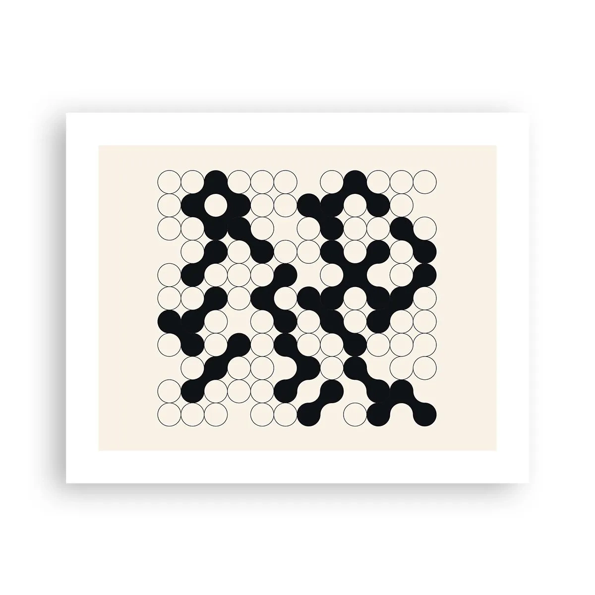 Poster - Chinees spel – variatie - 50x40 cm