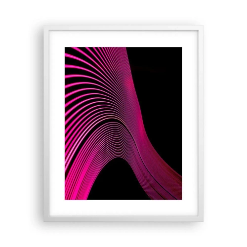 Poster in een witte lijst - Avenue van licht - 40x50 cm