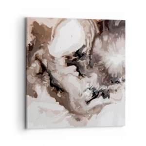 Schilderen op canvas - De geboorte van een sterrenstelsel - 70x70 cm