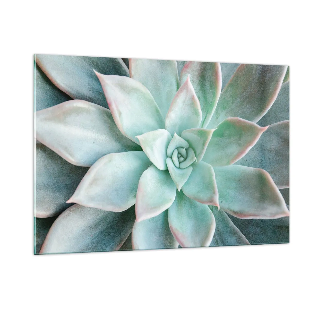 Schilderen op glas - Het hart van de woestijn - 120x80 cm