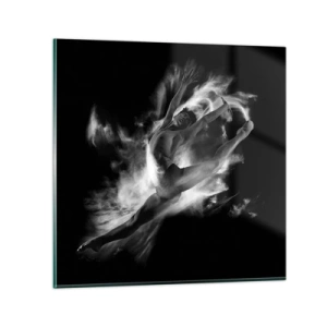 Schilderen op glas - Vast tijdens de vlucht - 30x30 cm