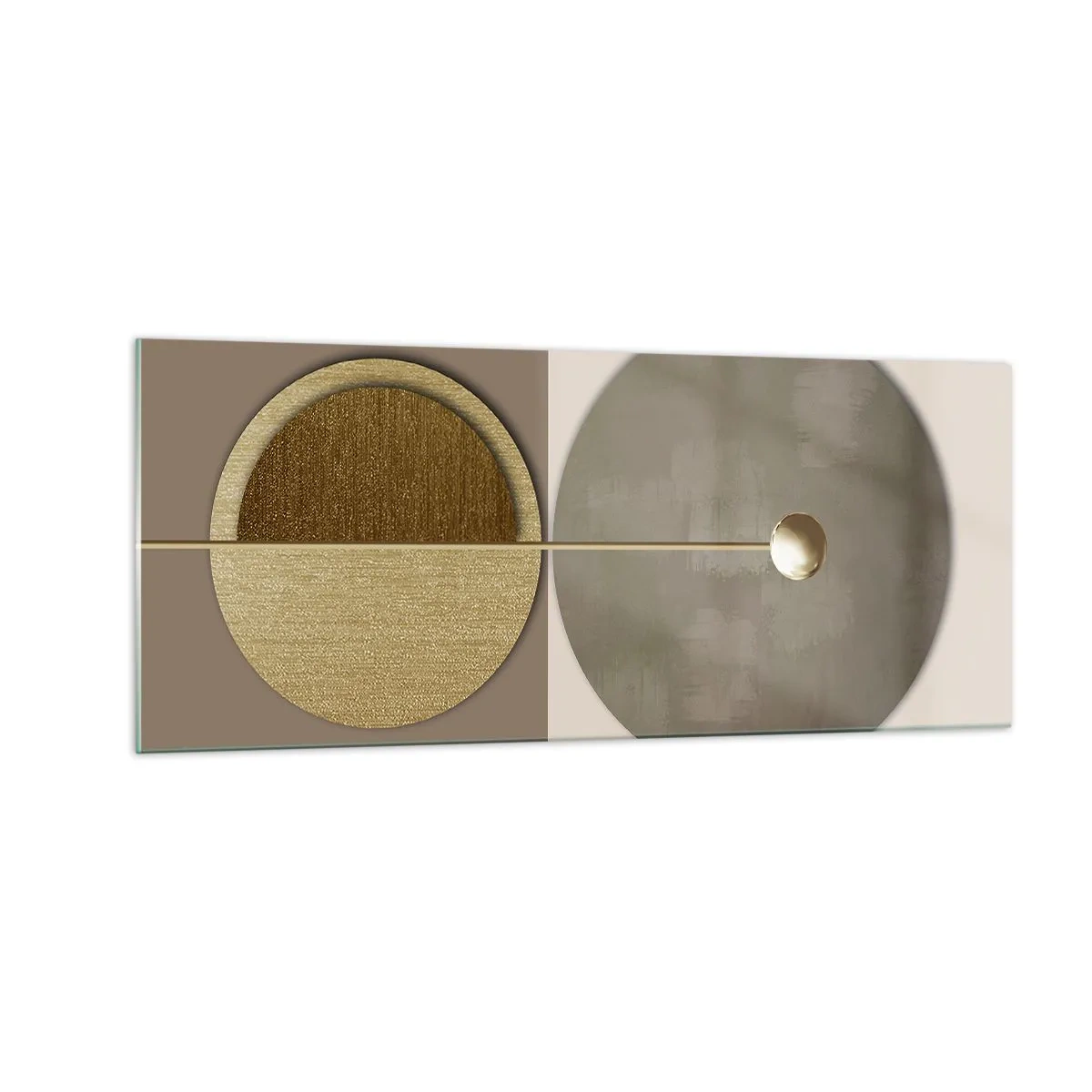 Schilderen op glas - Perfecte balans - 100x40 cm