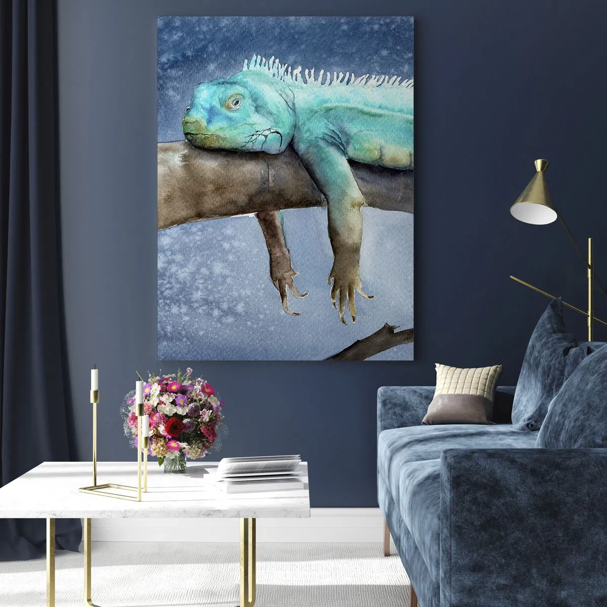 Schilderen op glas - Het is goed! - 80x120 cm