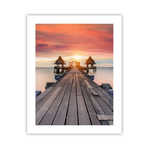 Poster - West in het Oosten - 40x50 cm