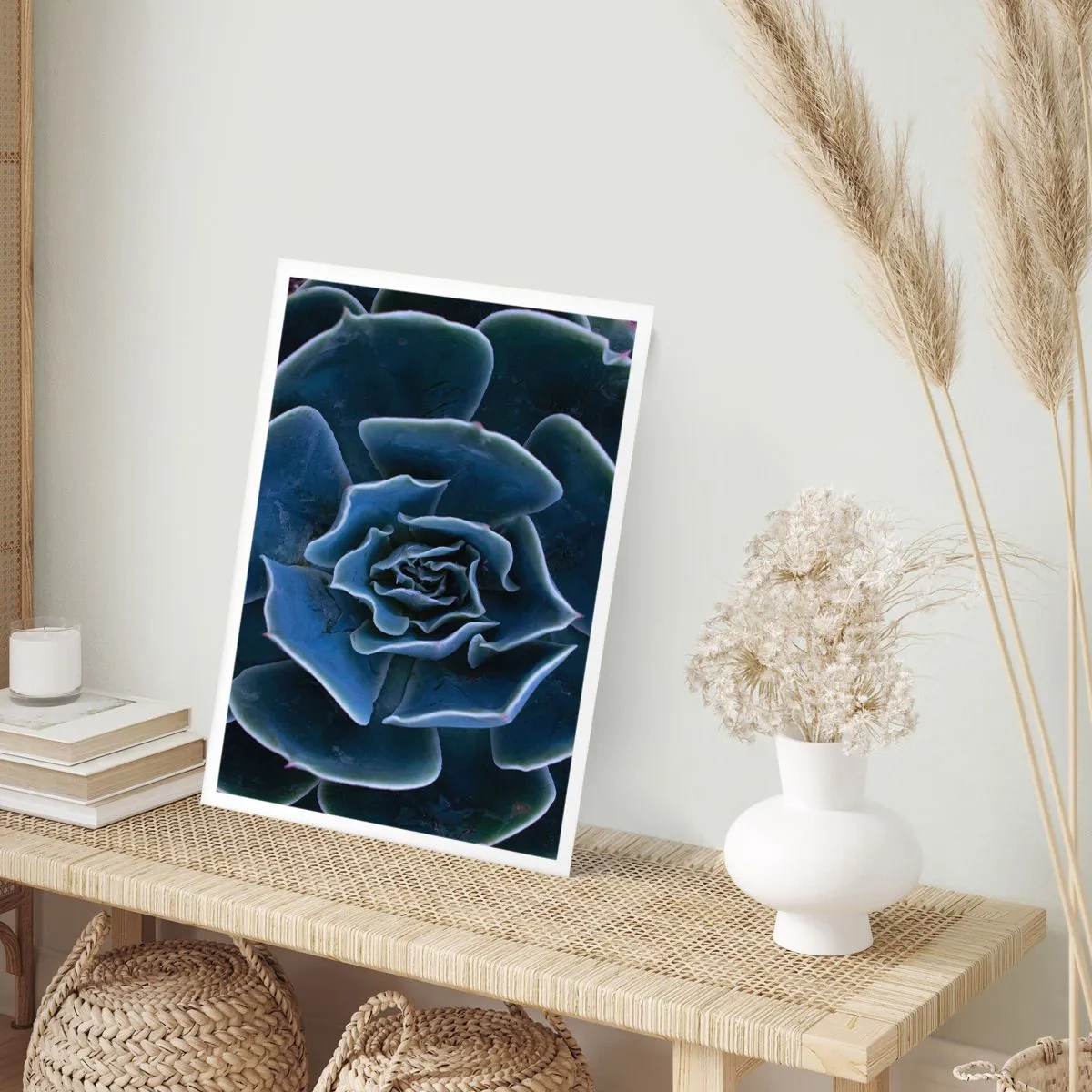 Poster - Woestijn bloem - 30x40 cm