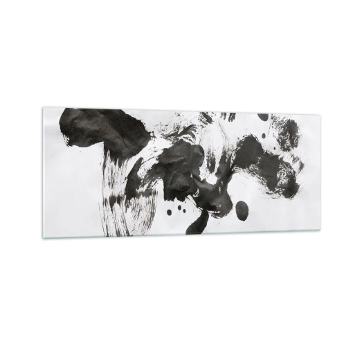 Schilderen op glas - Is er een methode voor de waanzin? - 100x40 cm