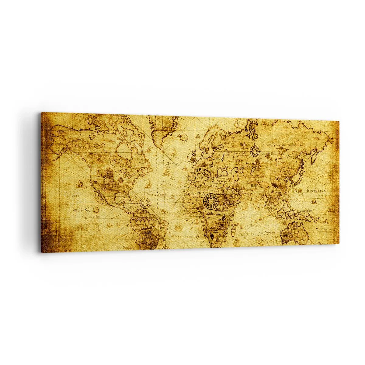 Schilderen op canvas - Hoe vreemd os deze wereld - 120x50 cm