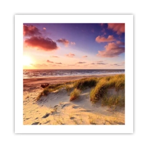 Poster - De lucht ruikt al in de zomer - 50x50 cm