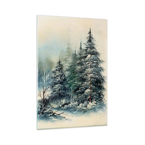 Schilderen op glas - Klaar voor kerst - 80x120 cm