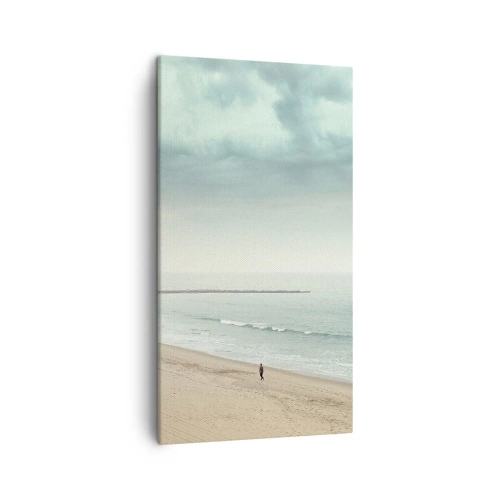 Schilderen op canvas - op zoek naar vrede - 45x80 cm
