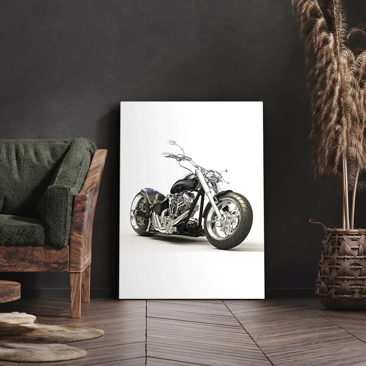 Schilderen op canvas - Kracht met karakter - 50x70 cm
