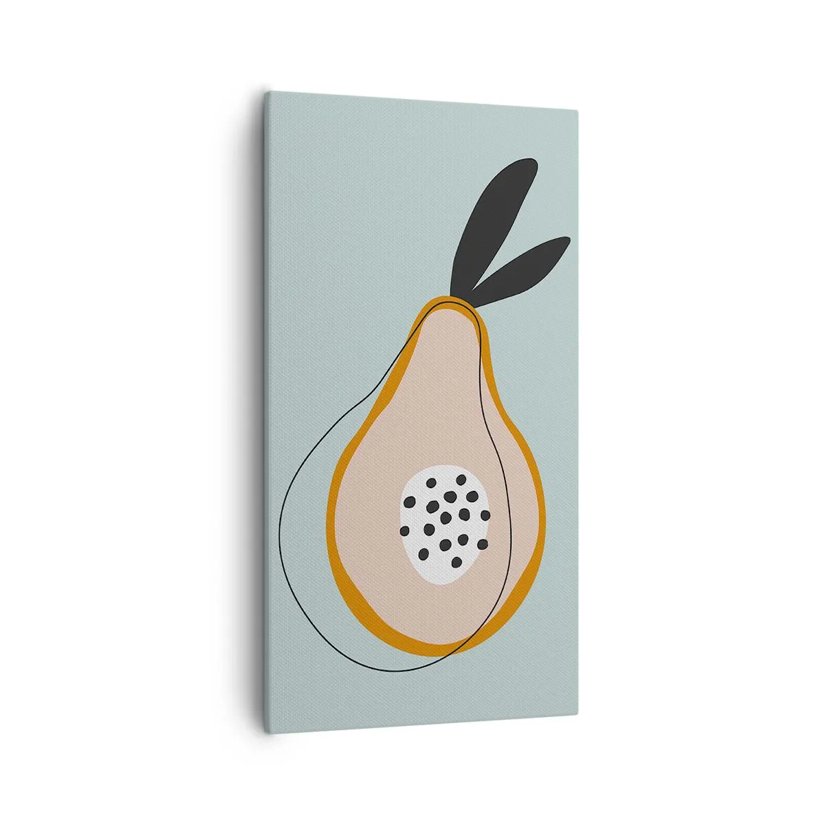 Schilderen op canvas - Doordringen in de aard van de dingen - 55x100 cm