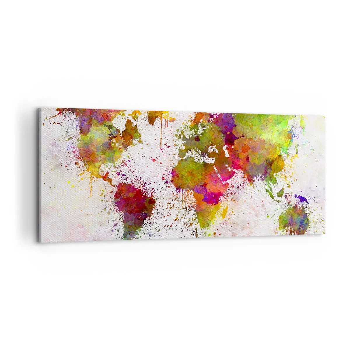 Schilderen op canvas - Op de een of andere manier is het hetzelfde geworden - 120x50 cm