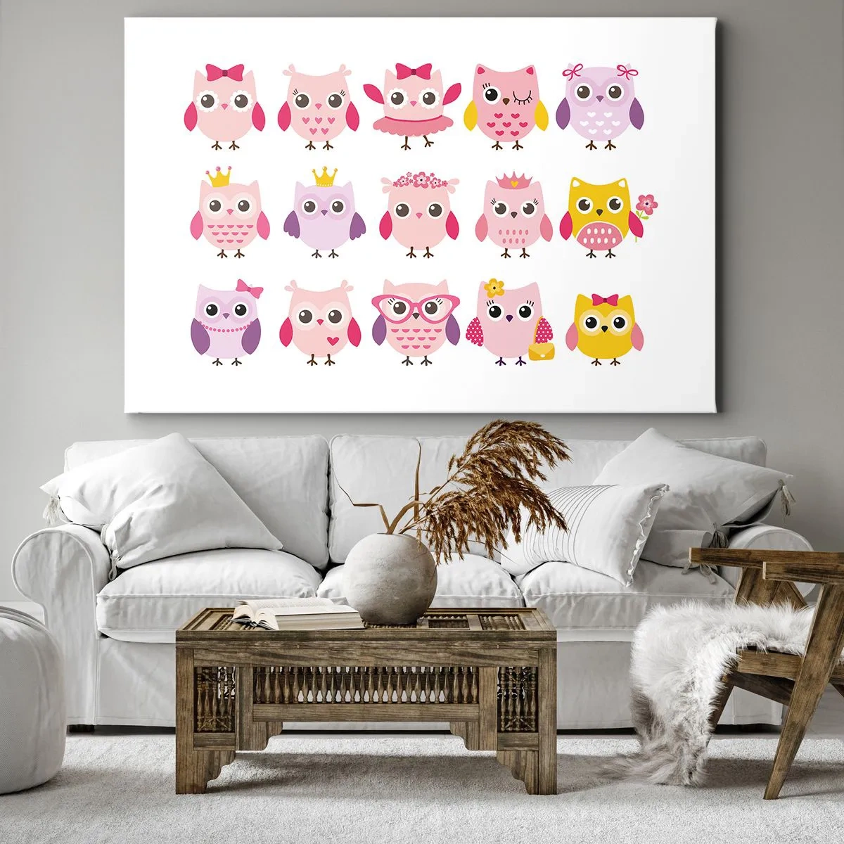 Schilderen op canvas - De ene is zoeter dan de andere - 120x80 cm