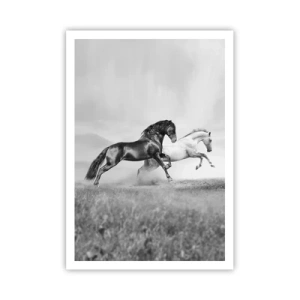 Poster - Engelen en duivels - 70x100 cm