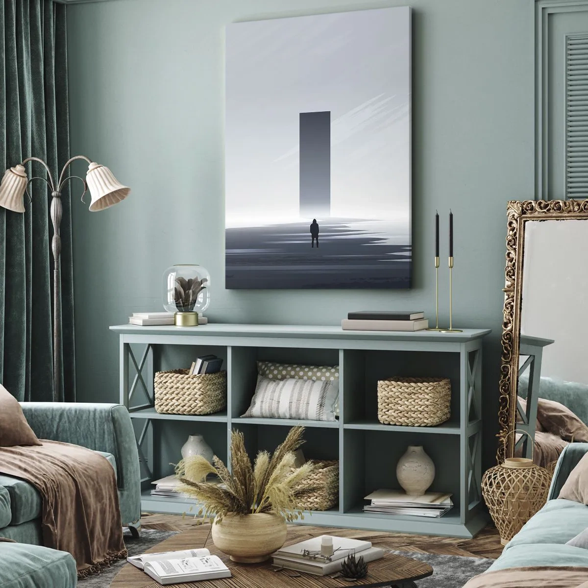 Schilderen op canvas - Kans of bedreiging? - 70x100 cm